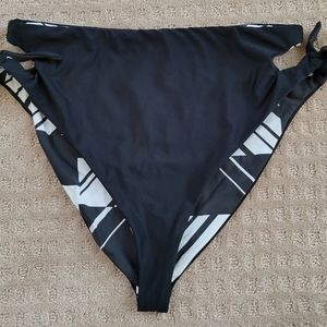VENUS HIGH LEG BIKINI BOTTOMS SIDE TIE MEDIUM